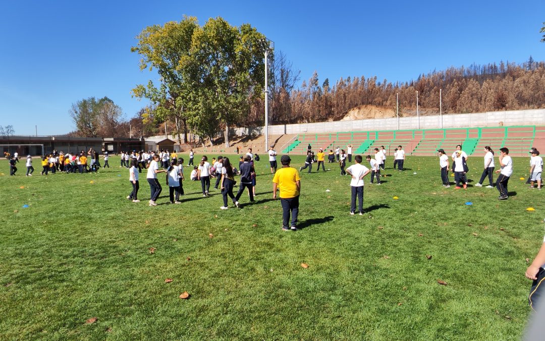 Colegio Santa Teresita realizó actividades en el día del deporte